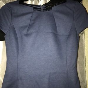 Dress blue tahari